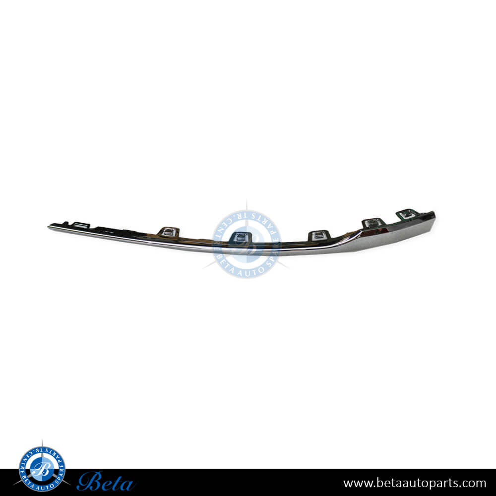 Left Side Front Bumper Chrome Moulding for Volkswagen Passat 2015-2019 models, Part Number 3G0853253 Left Side Front Bumper Chrome Moulding for Volkswagen Passat 2015-2019 models, Part Number 3G0853253
